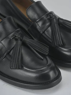 Discount Mocassini tacco 2cm pelle Donna Mocassini