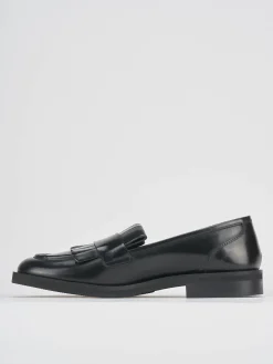 Hot Mocassini tacco 1cm pelle Donna Mocassini