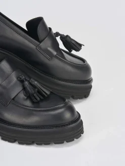 Mocassini tacco 2cm pelle Donna Mocassini