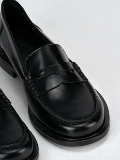 Discount Mocassini tacco 2cm pelle Donna Mocassini