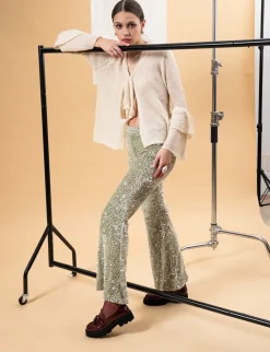 Mocassini tacco 2cm pelle bordo' Donna Mocassini