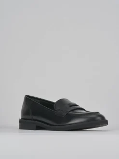 Hot Mocassini tacco 2cm pelle Donna Mocassini