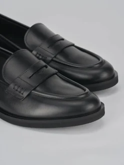 Hot Mocassini tacco 2cm pelle Donna Mocassini