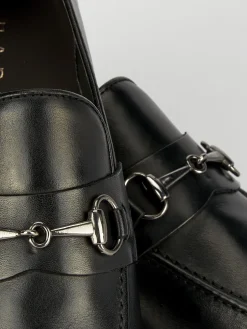 Hot Mocassini tacco 1cm pelle Uomo Mocassini