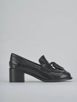 Outlet Mocassini tacco 5cm pelle Donna Mocassini