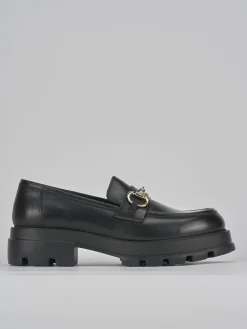 Discount Mocassini tacco 3cm pelle Donna Mocassini