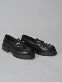 Discount Mocassini tacco 3cm pelle Donna Mocassini