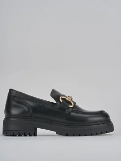 Sale Mocassini tacco 1cm pelle Donna Mocassini