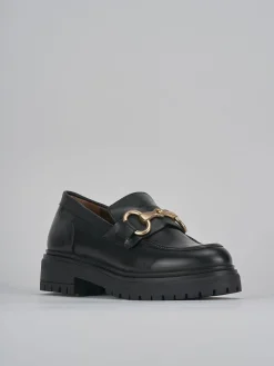 Sale Mocassini tacco 1cm pelle Donna Mocassini