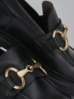 Sale Mocassini tacco 1cm pelle Donna Mocassini