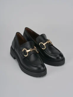 Sale Mocassini tacco 1cm pelle Donna Mocassini