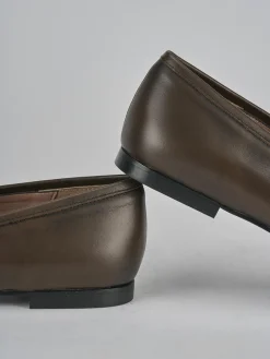 Best Mocassini tacco 1cm pelle testa Donna Mocassini