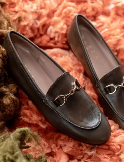 Best Mocassini tacco 1cm pelle testa Donna Mocassini