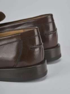 New Mocassini tacco 1cm pelle testa Uomo Mocassini