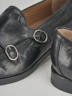 Clearance Mocassini tacco 3cm pelle Uomo Mocassini