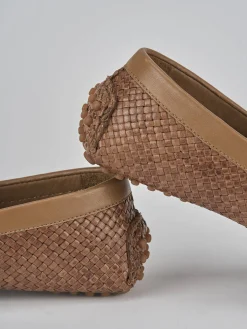 Outlet Mocassini tacco 1cm pelle Donna Mocassini