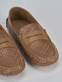 Outlet Mocassini tacco 1cm pelle Donna Mocassini