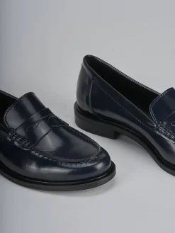 Online Mocassini tacco 1cm pelle Donna Mocassini