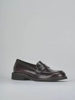 Discount Mocassini tacco 2cm pelle Donna Mocassini