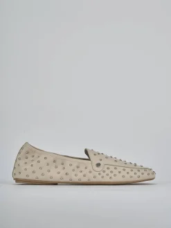 Outlet Mocassini tacco 1cm pelle Donna Mocassini