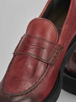 Best Mocassini tacco 2cm pelle bordo' Donna Mocassini