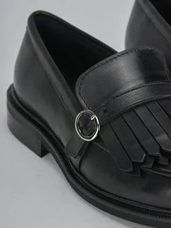 New Mocassini tacco 1cm pelle Donna Mocassini