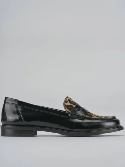 Sale Mocassini tacco 1cm pelle Donna Mocassini