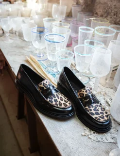 Sale Mocassini tacco 1cm pelle Donna Mocassini