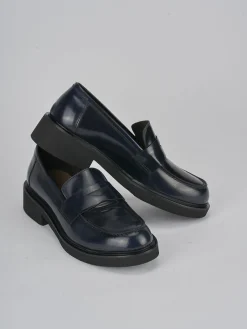 Hot Mocassini tacco 3cm pelle Donna Mocassini