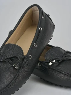 Hot Mocassini tacco 1cm pelle Donna Mocassini