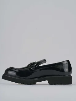 Hot Mocassini tacco 2cm pelle Donna Mocassini