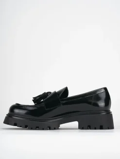 Hot Mocassini tacco 2cm pelle Donna Mocassini