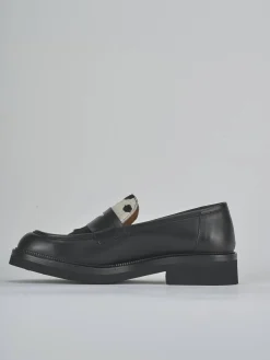 Discount Mocassini tacco 2cm pelle Donna Mocassini