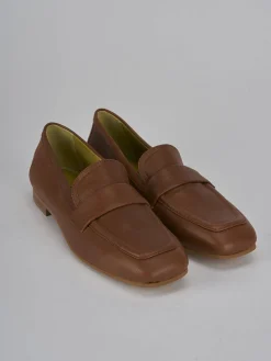 Discount Mocassini tacco 1cm pelle Donna Mocassini