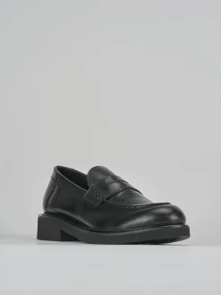 New Mocassini tacco 2cm pelle Donna Mocassini