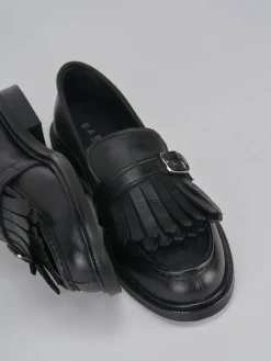 Discount Mocassini tacco 1cm pelle Donna Mocassini