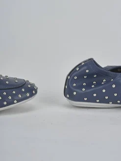 New Mocassini tacco 1cm pelle Donna Mocassini