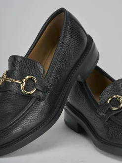 New Mocassini tacco 2cm pelle Donna Mocassini