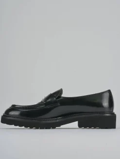 New Mocassini tacco 2cm pelle Donna Mocassini