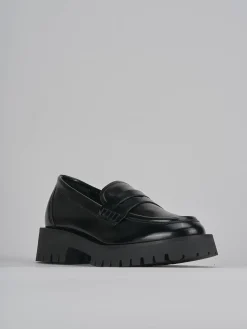 Discount Mocassini tacco 2cm pelle Donna Mocassini