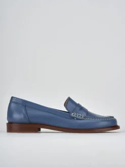 New Mocassini tacco 2cm pelle Donna Mocassini