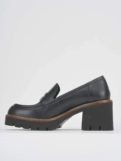 Outlet Mocassini tacco 5cm pelle Donna Mocassini