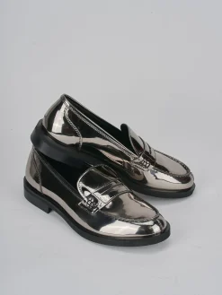 Discount Mocassini tacco 2cm pelle Donna Mocassini