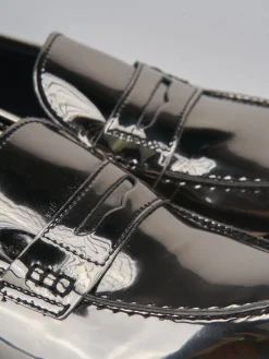 Discount Mocassini tacco 2cm pelle Donna Mocassini