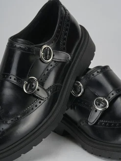 New Mocassini tacco 2cm pelle Donna Mocassini