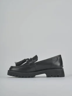 Discount Mocassini tacco 2cm pelle Donna Mocassini