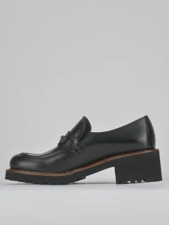 Discount Mocassini tacco 5cm pelle Donna Mocassini