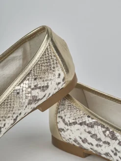 Best Mocassini tacco 1cm pitone Donna Mocassini