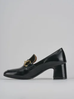 Hot Mocassini tacco 5cm vernice Donna Mocassini