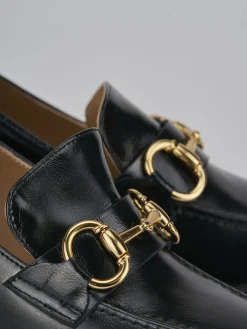 Hot Mocassini tacco 5cm vernice Donna Mocassini